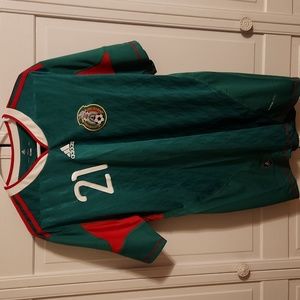 Mexico Bofo Bautista WORLD CUP 2010 Rare Adidas Jersey XL